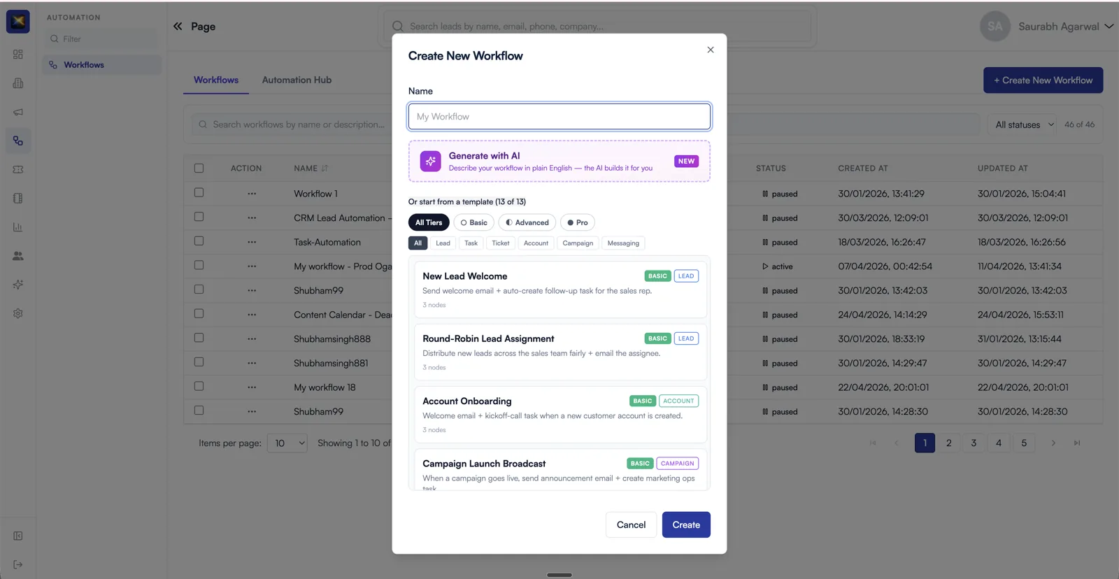 ZIVUX Workflow Automation
